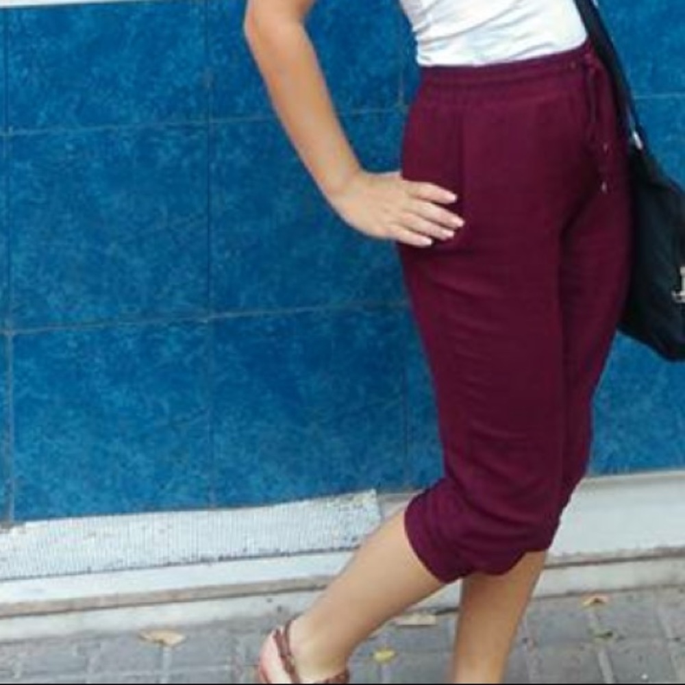 Red pants